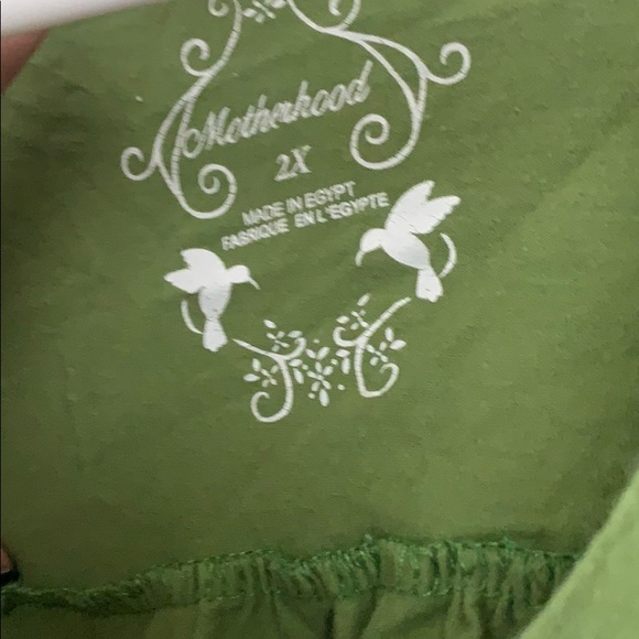 Motherhood olive green 2X - Picture 2 of 2